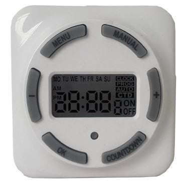 Westgate 7-Day Digital Plug-In Timer TR-DTMR