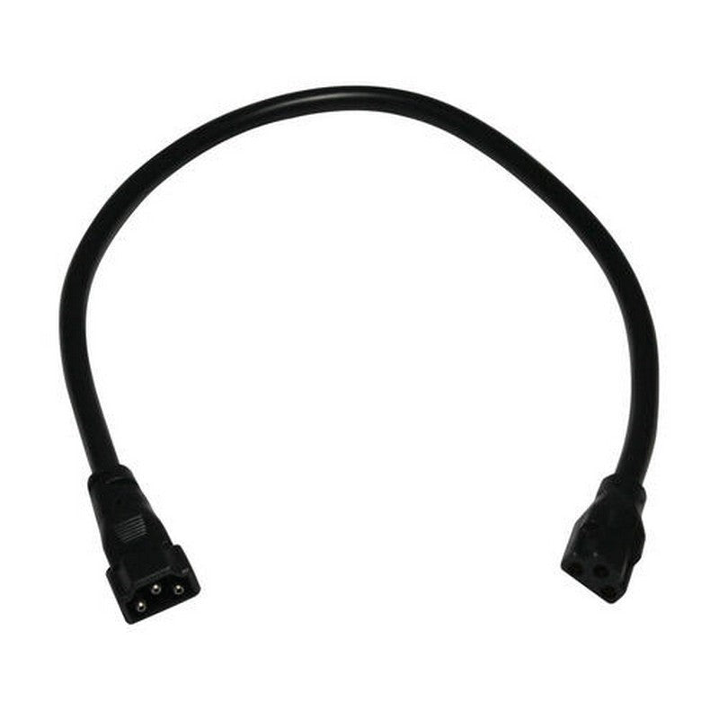 Westgate Black Under Cabinet Light Connector UCA-LC12-BLK