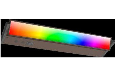 Westgate 12 in 120V 5W 275LM 3000K/4000K/5000K + RGB Bronze LED Under Cabinet Light UCA-RGBW-PB-12-BR