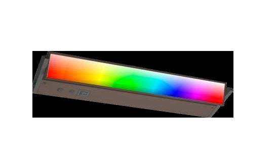 Westgate 24 in 120V 12W 660LM 3000K/4000K/5000K + RGB Bronze LED Under Cabinet Light UCA-RGBW-PB-24-BR