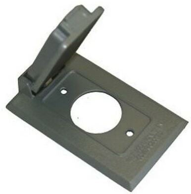 Westgate 1-gang Bronze Weatherproof Device Cover W1C-SV-BRZ