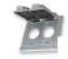 Westgate 2-gang Gray Weatherproof Device Cover W2C-2S