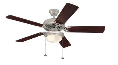 Westgate 120-277V 7W*3 600LM*3 3000K Brushed Nickel LED Ceiling Fan Light WFL-103-PC-5B-52-BN-RWSO