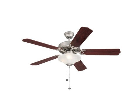 Westgate 120-277V 7W*3 600LM*3 3000K Satin Nickel LED Ceiling Fan Light WFL-105-PC-5B-52-SN-RWSO