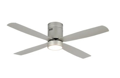 Westgate 120-277V 19W 1600LM 3000K Brushed Nickel LED Ceiling Fan Light WFL-118-WS-4B-52-30K-BN-S