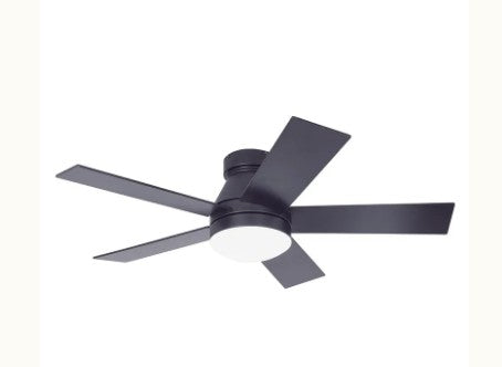 Westgate 120V 18W 109LM/W 3000K/3500K/4000K/5000K/6500K Black LED Ceiling Fan WFL-DC-120-RC-5B-42-MCT5-BK-BK