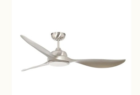 Westgate 120V 22W 103LM/W 3000K/3500K/4000K/5000K/6500K Brushed Nickel LED Ceiling Fan WFL-DC-123-RC-3B-56-MCT5-BN-NW