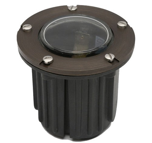 Westgate 5W 400LM 3000K Fiberglass Bronze LED Well Light WL-705-FGBZ