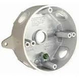 Westgate 1/2" White Round Weatherproof Electrical Box WRB50-5-WH