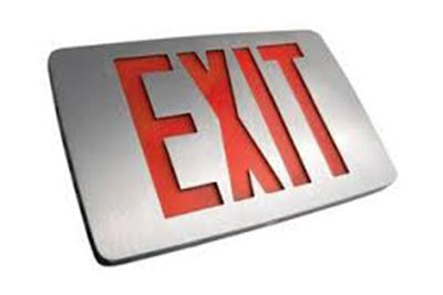 Westgate LED Exit Sign XD-TH-2RWWEM