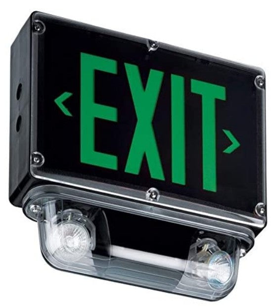 Westgate 3.6W per head NEMA 4X Exit Sign Combo XTCLN4X-1G-12-15W-B