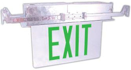 Westgate 4.8W Recessed Edge-Lit Exit Sign XTR-1GCA-EM