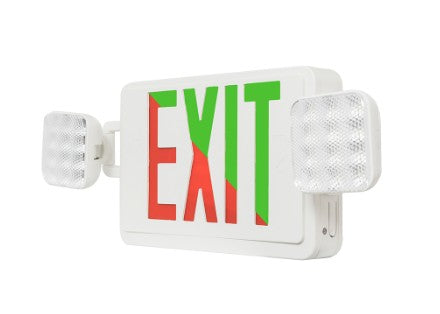 Westgate LED Exit Sign and Emergency Light XTU-CL-RG-EM